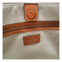 Valentino Garavani Beige Taske i Stof