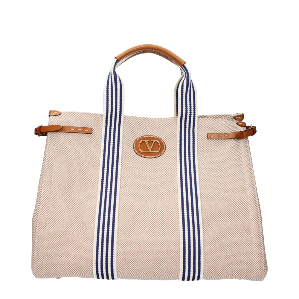 Valentino Garavani Beige Fabric Handbag