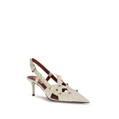 Valentino Garavani Beige Goatskin Pumps