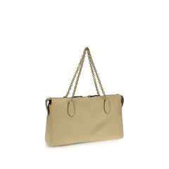 Valentino Garavani Beige Lamb Ovis Aries Aries Shoulder Bag