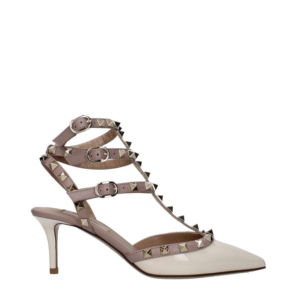 Valentino Garavani Beige Leather High Heel Pumps - EU36.5/US6.5