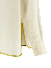 Valentino Garavani Beige Linen Blouse - IT42