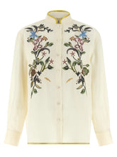 Valentino Garavani Beige Linen Blouse - IT42