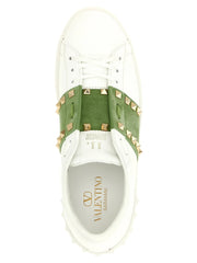 Valentino Garavani Bicolor Calfskin Low Top Sneakers - EU39/US9