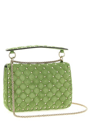 Bicolor calfskin shoulder bag by Valentino Garavani