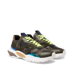 Valentino Garavani Bicolor Fabric Athletic Sneakers - EU40/US7