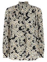 Valentino Garavani Bicolor Silk Blouse