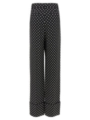 Valentino Garavani Bicolor Viscose Casual Pants - IT38