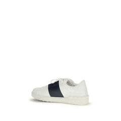 Valentino Garavani Sorte sneakers i Bos Taurus kalveskind, lav model