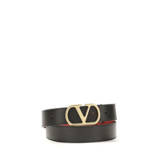 Cintura Classica in Vitello Nero Valentino Garavani