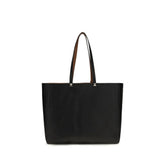 Valentino Garavani Black Calf Leather Bos Taurus Shoulder Bag