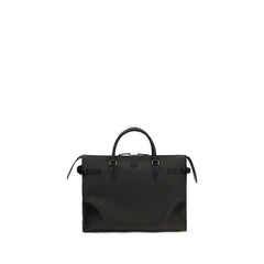 Valentino Garavani Black Calf Leather Bos Taurus Shoulder Bag