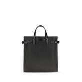 Valentino Garavani Black Calf Leather Bos Taurus Shoulder Bag