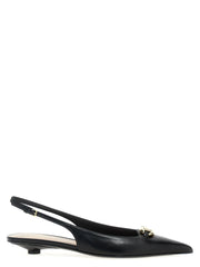 Valentino Garavani Black Calfskin Ballet Flats - EU36/US6