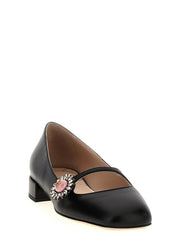 Valentino Garavani Black Calfskin Ballet Flats - EU39/US9