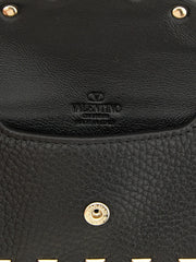 Valentino Garavani Black Calfskin Cardholder