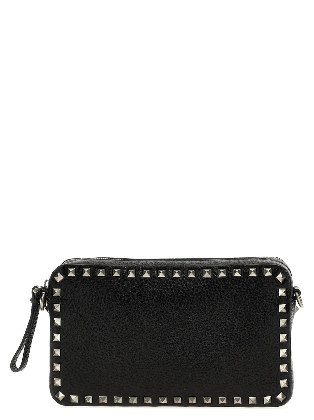 Valentino Garavani Black Calfskin Crossbody Bag