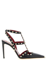Valentino Garavani Black Calfskin High Heel Pumps