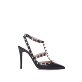 Valentino Garavani Black Calfskin High Heel Pumps