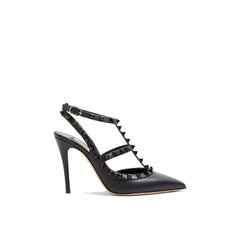 Valentino Garavani Black Calfskin High Heel Pumps - EU35.5/US5.5