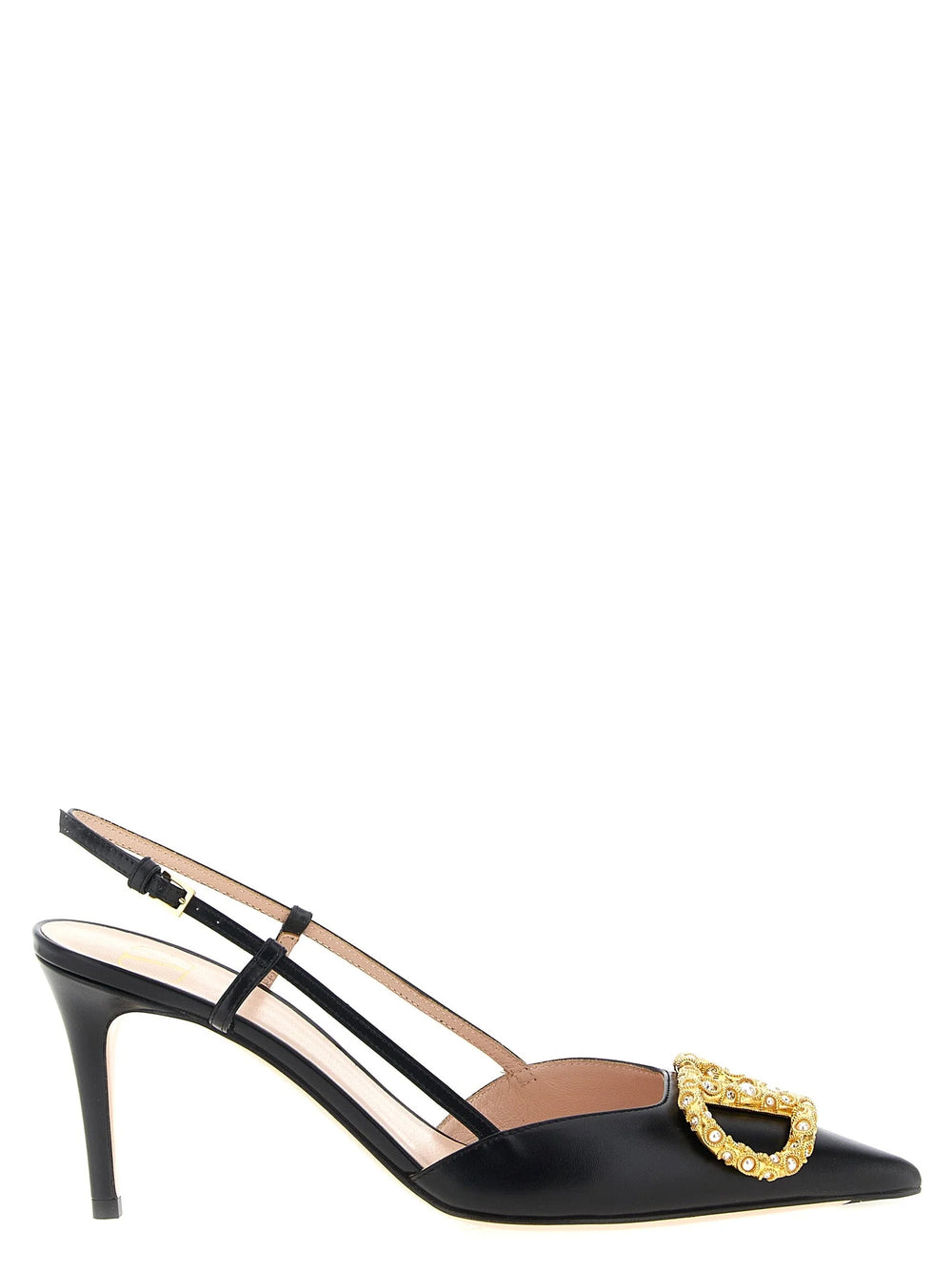 Valentino Garavani Black Calfskin High Heel Pumps - EU36/US6