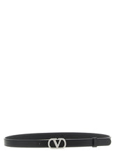 Valentino Garavani Black Calfskin Regular Belt