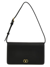 Sac bandoulière en veau noir Valentino Garavani