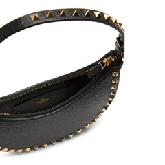 Valentino Garavani Black Calfskin Shoulder Bag