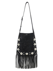 Valentino Garavani Black Calfskin Shoulder Bag