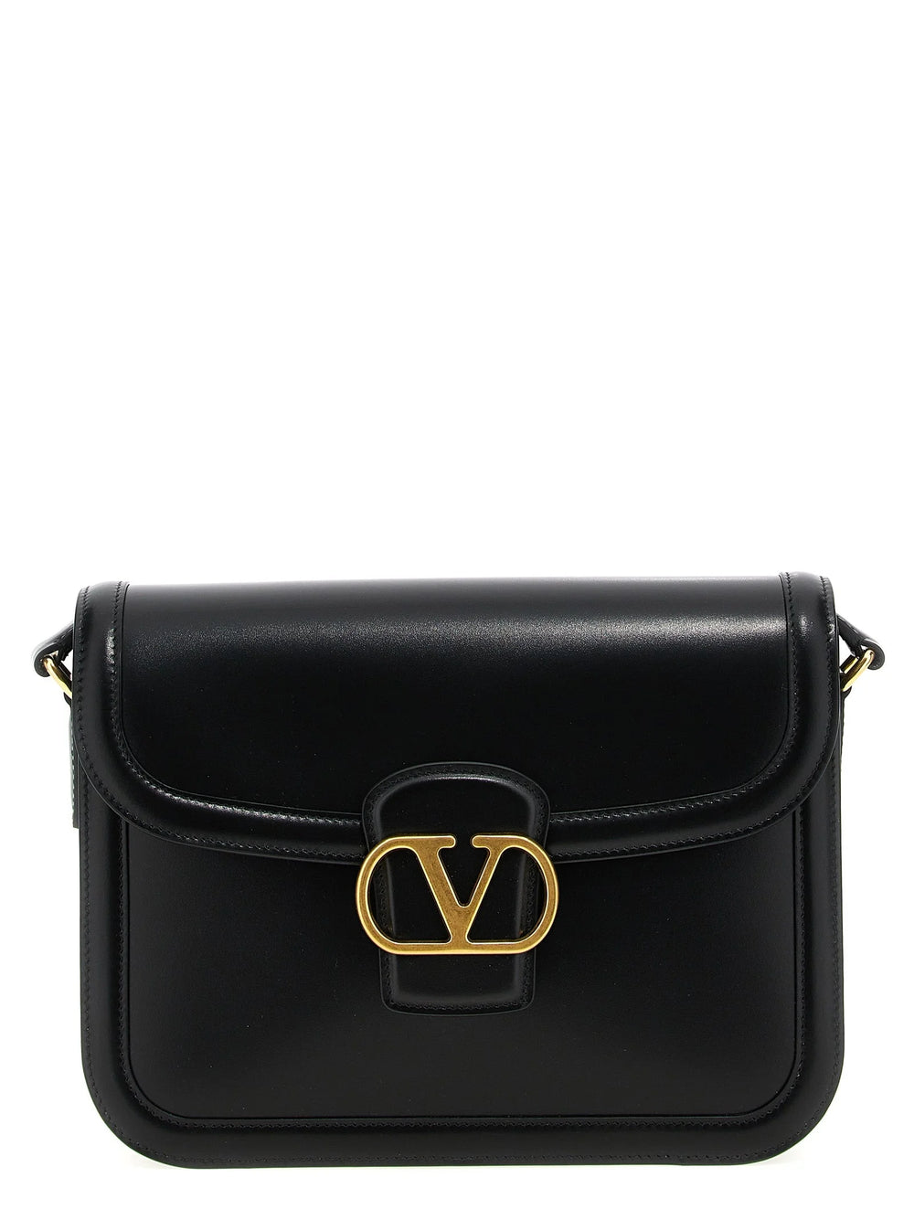 Valentino Garavani Black Calfskin Shoulder Bag