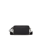 Valentino Garavani Black Calfskin Shoulder Bag