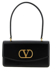 Valentino Garavani Black Calfskin Shoulder Bag