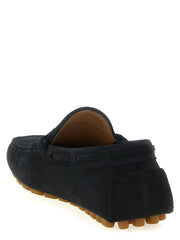 Valentino Garavani Schwarze Slipper-Loafer aus Kalbsleder