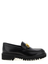 Mocassins Valentino Garavani noirs en cuir veau - EU36.5/US6.5