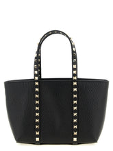 Valentino Garavani Black Calfskin Tote Bag