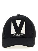 Valentino Garavani Schwarzer Baumwoll-Cap (Baseballkappe)