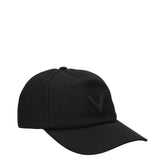 Valentino Garavani Black Cotton Cap (Baseball Hat) - 58 cm|M