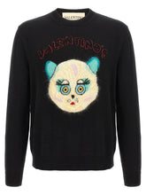 Valentino Garavani Black Cotton Cardigan