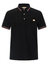 Valentino Garavani Black Cotton Polo Shirt - L