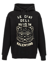 Valentino Garavani Black Cotton Sweatshirt