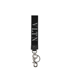 Valentino Garavani Black Fabric Keychains - Keychains