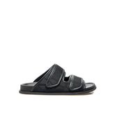 Valentino Garavani Black Fabric Sandals - EU41/US8