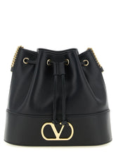 Valentino Garavani Black Lamb Leather Crossbody Bag
