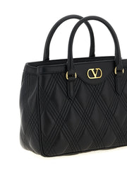 Valentino Garavani Black Lamb Leather Handbag