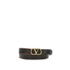 Valentino Garavani Black Lamb Ovis Aries Aries Regular Belt