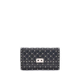 Valentino Garavani Black Lamb Ovis Aries Aries Shoulder Bag