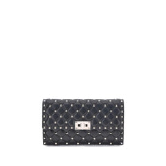 Valentino Garavani Black Lamb Ovis Aries Aries Shoulder Bag