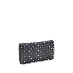 Valentino Garavani Black Lamb Ovis Aries Aries Shoulder Bag