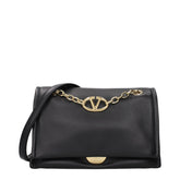 Valentino Garavani Black Leather Crossbody Bag
