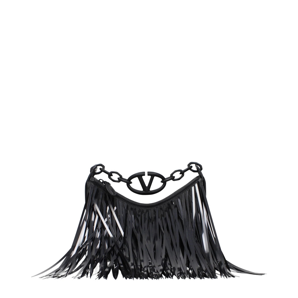 Valentino Garavani Black Leather Handbag